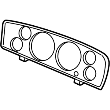 Mopar 5142356AA Lens-Cluster