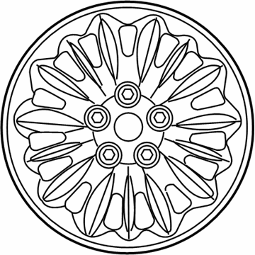 Mopar 4721235AA Aluminum Wheel