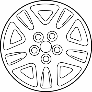 Mopar 4743218AA Wheel Alloy