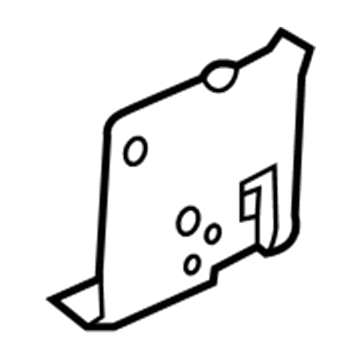 Acura 04616-T2F-A00ZZ Plate Set, Left Front