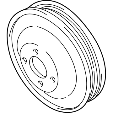 GM 96068651 Pulley, Water Pump