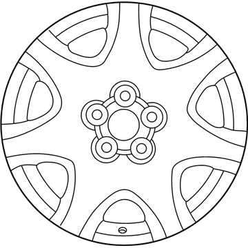 Lexus 42611-50360 Wheel, Disc