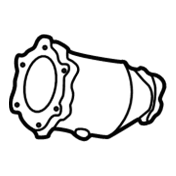 Infiniti B08A0-0W500 Three Way Catalytic Converter