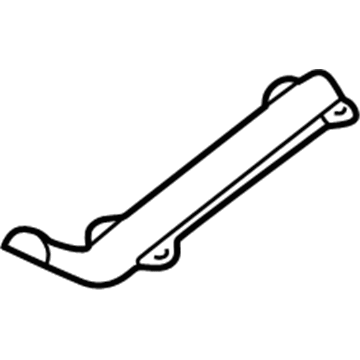 Nissan 20515-0W010 INSULATOR-Heat, Exhaust Tube Front Upper