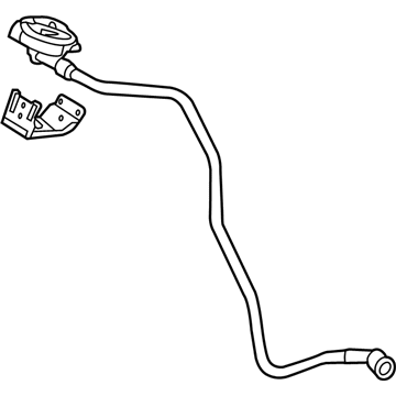 BMW 16-13-7-300-683 Ventilation Line W/Leak Diagnosis Module