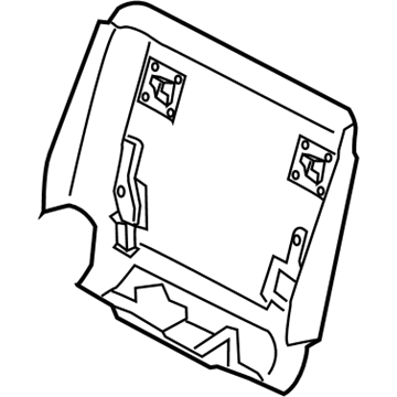 BMW 52-10-7-497-161 REAR SECTION, COMFORT SEAT