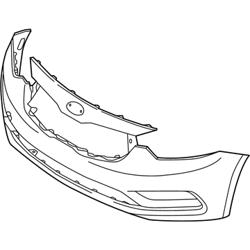 Kia 86511A7000 Front Bumper Cover