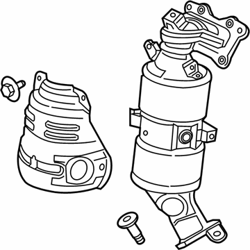 Honda 18150-5BA-L10 Converter Assembly