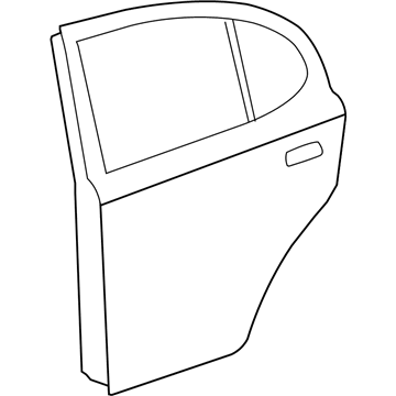 Lexus 67003-53060 Panel Sub-Assy, Rear Door, RH