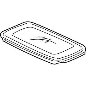 Honda 70200-S5P-A02 Glass Assembly, Roof