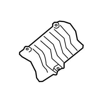 Nissan 74772-5RL0A Heat Insulator-Trunk Floor