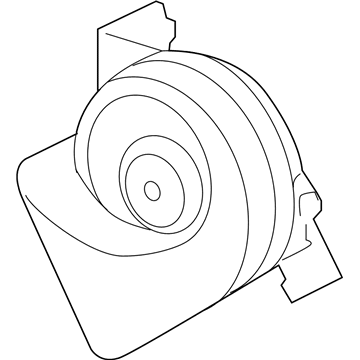 GM 84501956 Horn