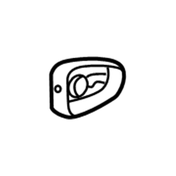 Lexus 69217-0E010-B1 Cover, Front Door Outside Handle
