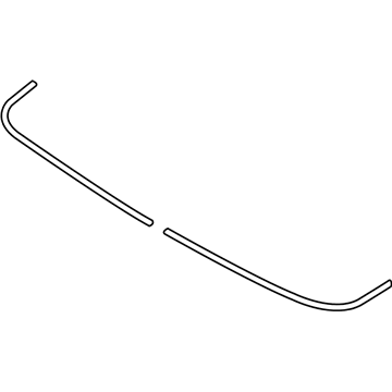 Hyundai 87224-3J000 Pad-Rear Spoiler