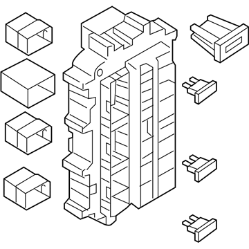 Nissan 24350-KB50A Block Assembly-Junction