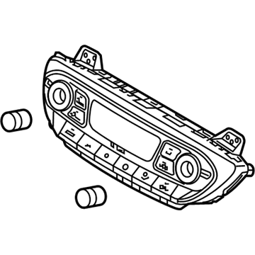 Hyundai 97250-G3080-VCA Heater Control Assembly