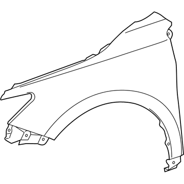 Toyota 53811-06200 Fender