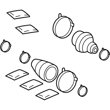 Toyota 04428-06330 Outer Boot