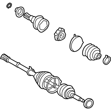 Toyota 43420-06070-84 Inner Shaft