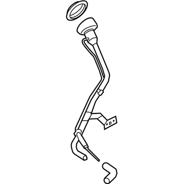 Nissan 17220-1KM1C Tube Assy-Filler