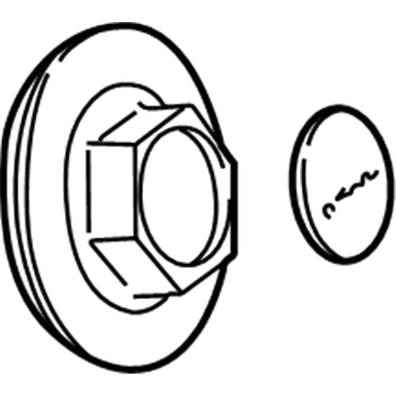 GM 10119598 Wheel Trim CAP(Tire & Wheel Drawing/Original Housed