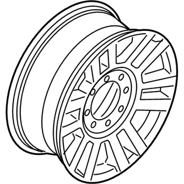 Ford HC3Z-1007-M Wheel, Alloy