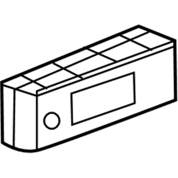 GM 13585884 Dash Control Unit