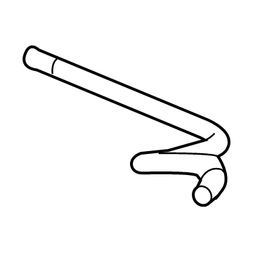 Honda 19122-5AA-A00 Hose C, Exp Tank I
