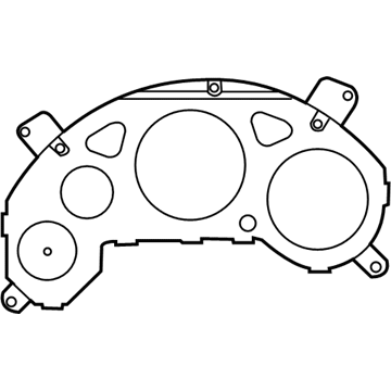 Mopar 4865626AE Cluster-Instrument Panel