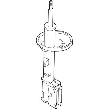 Hyundai 55351-2D100 Rear Left-Hand Shock Absorber Assembly