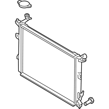 Hyundai 25310-3N820 Radiator Assembly