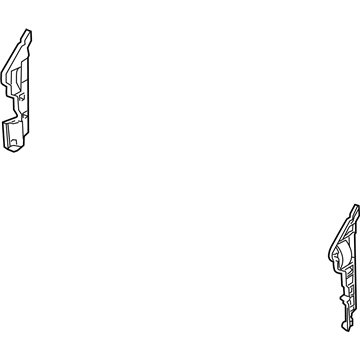 Hyundai 29134-3N000 Air Guard, Right