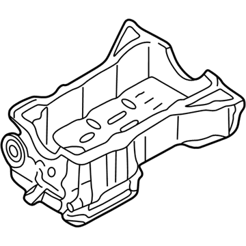 Nissan 11110-8Y00B Pan Assy Oil