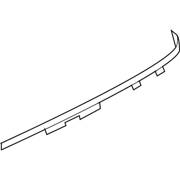 Mopar 5067153AG WEATHERSTRIP-Quarter Window Belt