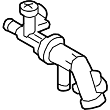 Hyundai 25630-1U500 Water Valve-Warmer