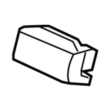Honda 82171-SWA-A21ZA Cover, Center Trim (Lower) *NH598L* (LEA) (ATLAS GRAY)