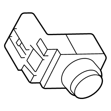 Hyundai 99350-L1000-WC9 Ultrasonic Sensor-S.P.A.S Side