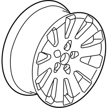 GM 9011323 Wheel, Alloy