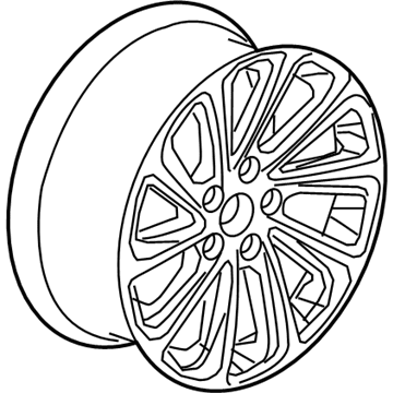 GM 9011559 Wheel, Alloy