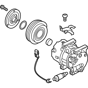 Kia 97701A5502RU Reman Compressor