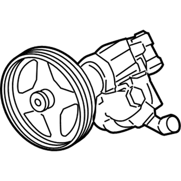 Ford 7C3Z-3A674-DRM Power Steering Pump