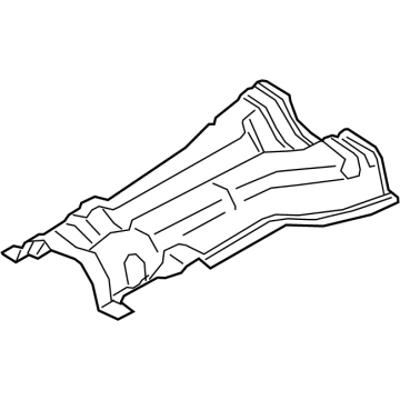 BMW 51-48-8-074-690 FUEL TANK HEAT INSULATION