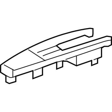 Acura 77294-TX4-A01 Garnish Assembly, At Escutcheon