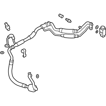 Hyundai 97775-J3090 Tube Assembly-Suction & Liquid