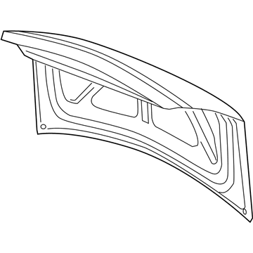 GM 19179354 Trunk Lid