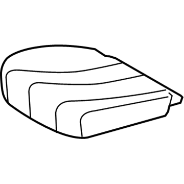 Toyota 71072-08130-B0 Cushion Cover