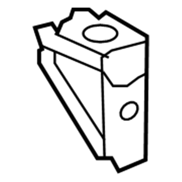Honda 04608-SWA-A00ZZ Member Set, Right Front Extension (Lower)