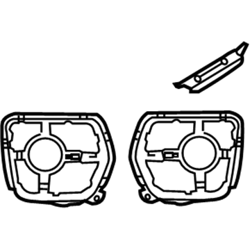 BMW 51-11-7-210-936 Repair Kit, Bumper, Front