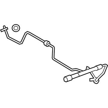 BMW 32-41-6-789-451 Active Steering Return Pipe