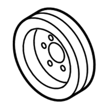 BMW 11-23-7-564-969 Crank Pulley Vibration Dampner